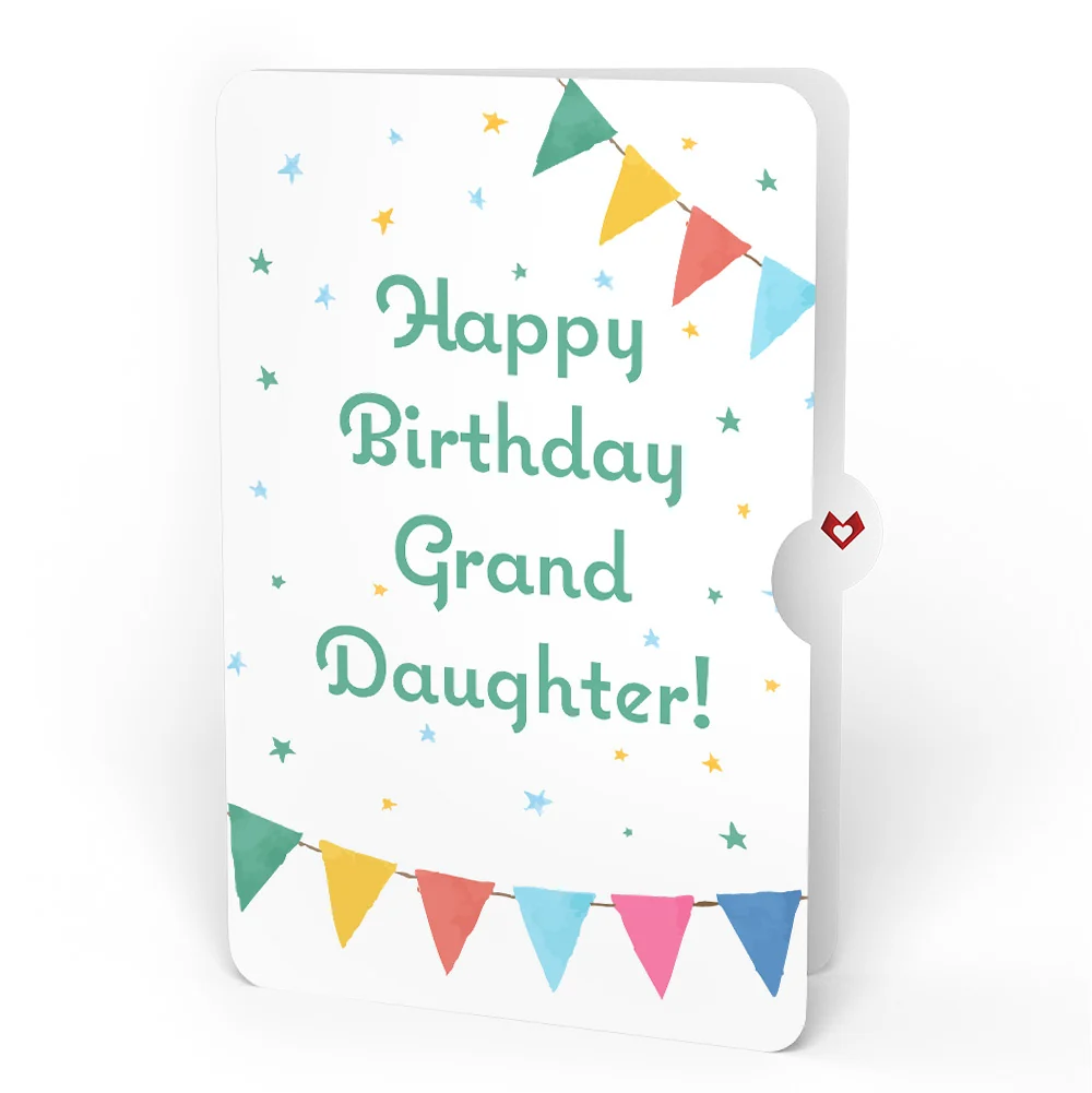 Lovepop Let's Celebrate Birthday Pop-Up Card and Sentiment Set for Granddaughter - Image 4