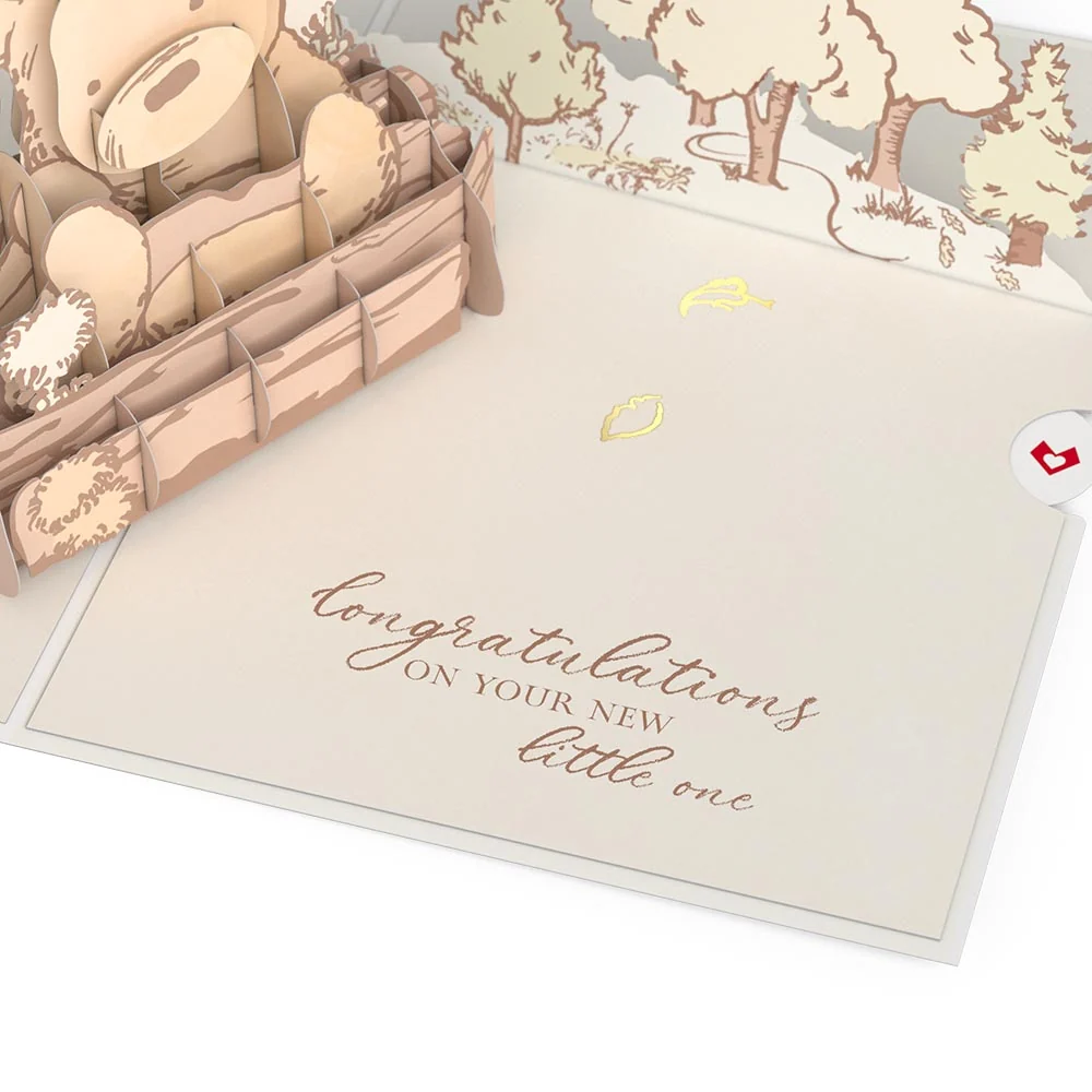 Lovepop Disney's Winnie the Pooh New Baby Pop-Up Card - Image 2
