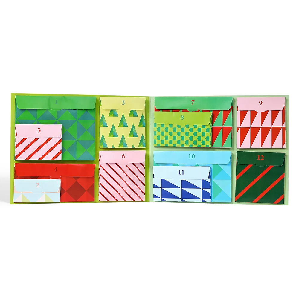 Lovepop Merry Village Stained Glass 12 Day Holiday Advent Calendar - Image 5