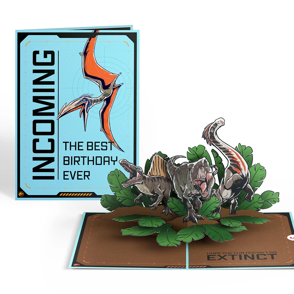 Lovepop Jurassic World: Rebirth Best Birthday Ever Pop-Up Card
