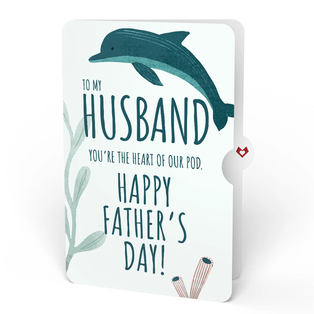 Lovepop Coral Reef Wonders Father’s Day Pop-Up Card and Sentiment Set for Husband - Image 4