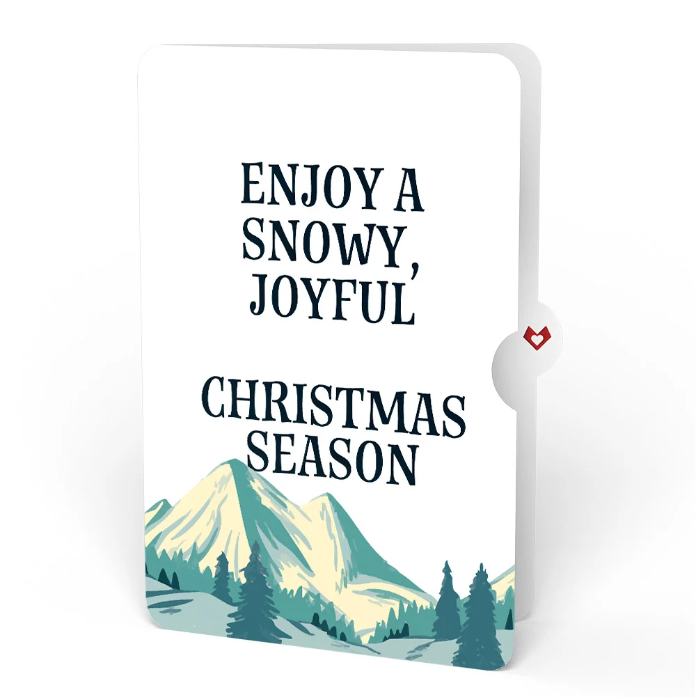 Lovepop Mountain Ski Adventure Christmas Pop-Up Card and Sentiment Set Poster - Image 4
