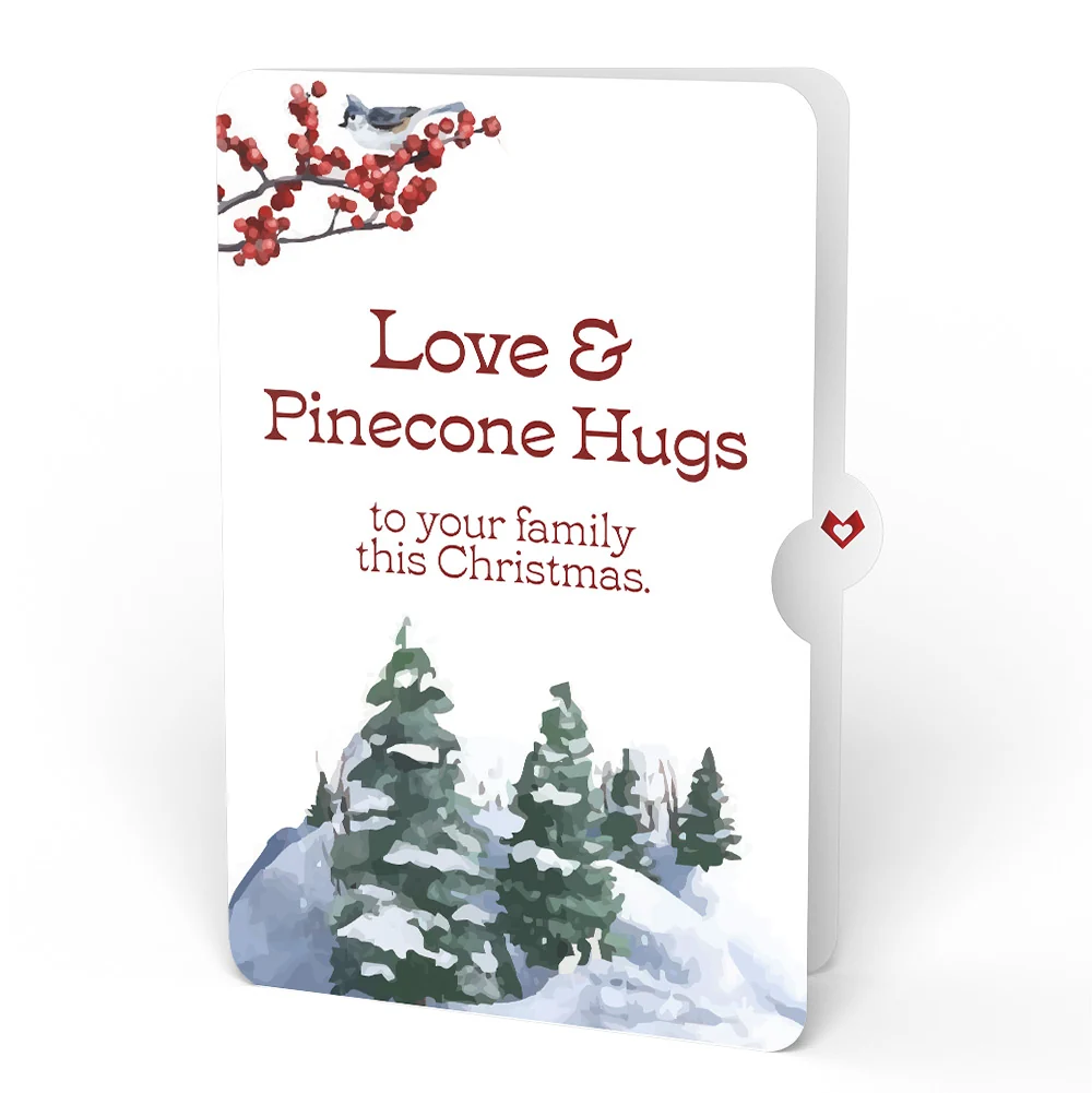Lovepop Winter Wishes Mountain Village Christmas Light-Up Pop-Up Card and Sentiment Set for Family - Image 4