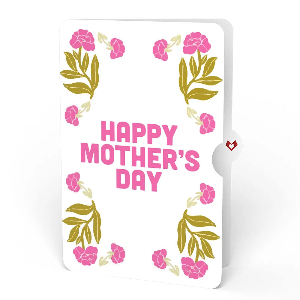 Lovepop Vintage Floral Love You Heart Mother’s Day Pop-Up Card and Sentiment Set - Image 4