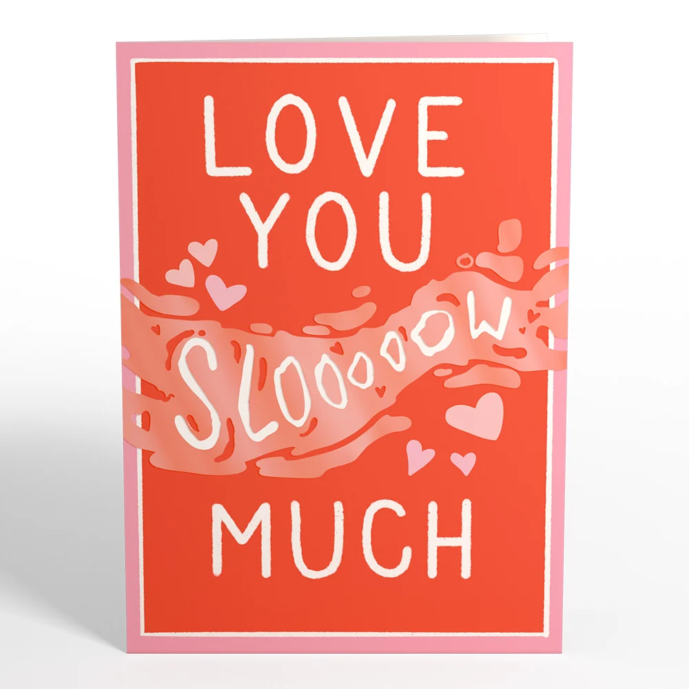 Lovepop Love You Slow Much Snail Pop-Up Card - Image 5