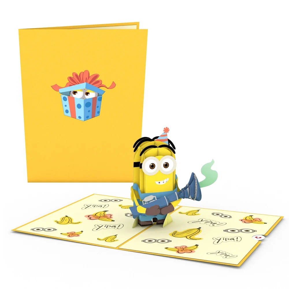 Lovepop Despicable Me Minions Birthday Surprise Pop-Up Card
