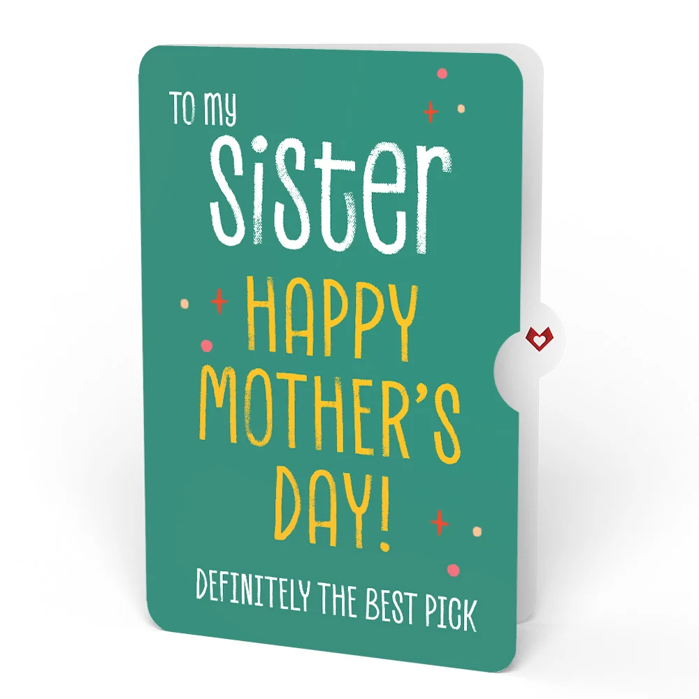Lovepop Pick You Every Time Mother’s Day Pop-Up Card and Sentiment Set for Sister Glass - Image 4