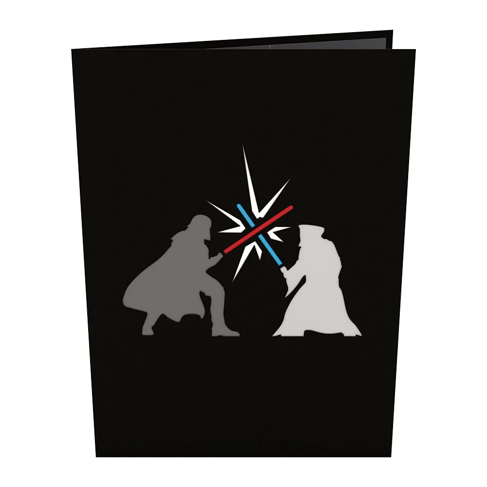 Lovepop Star Wars Obi-Wan vs. Darth Vader Pop-Up Card - Image 4