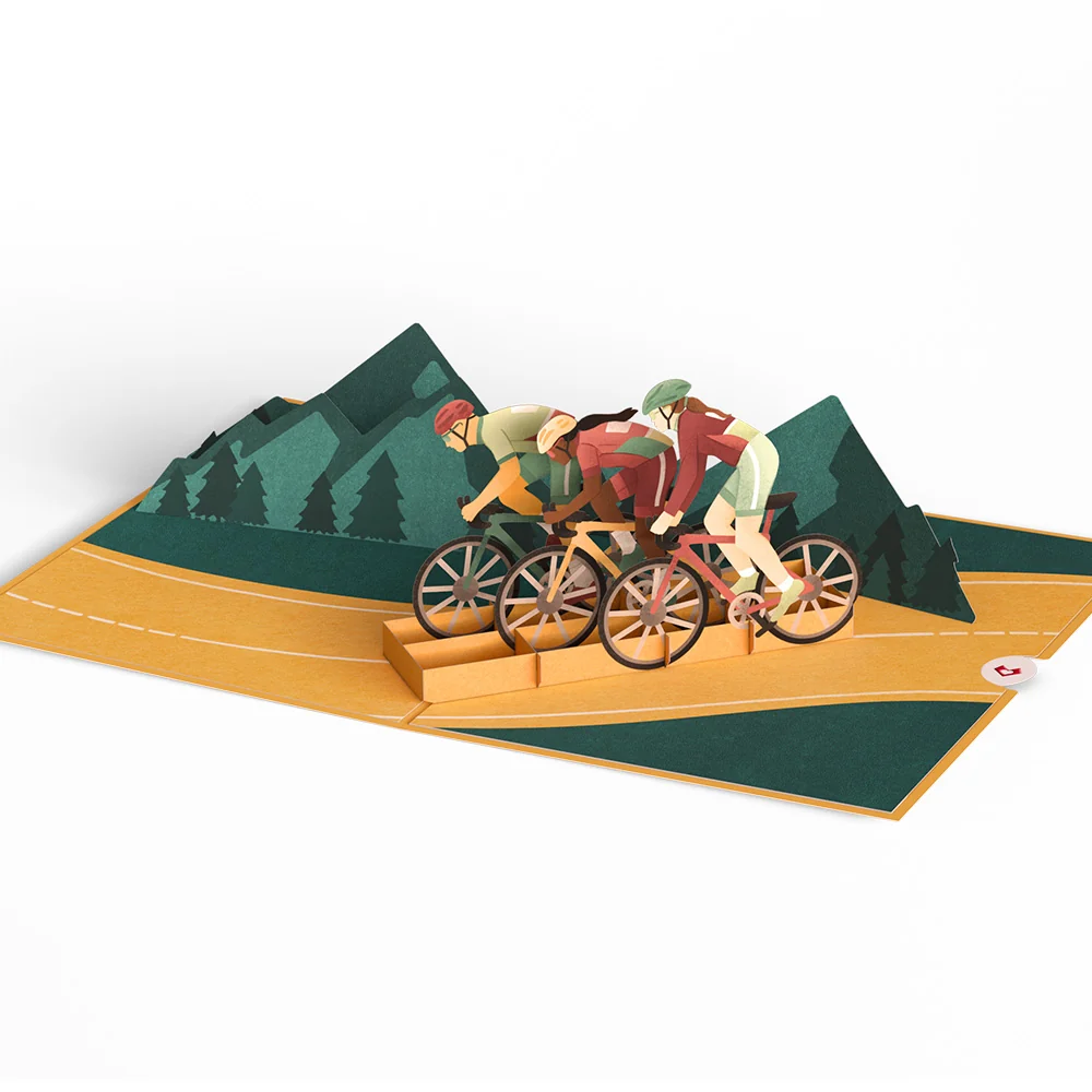 Lovepop On the Ride Biking Pop-Up Card - Image 3