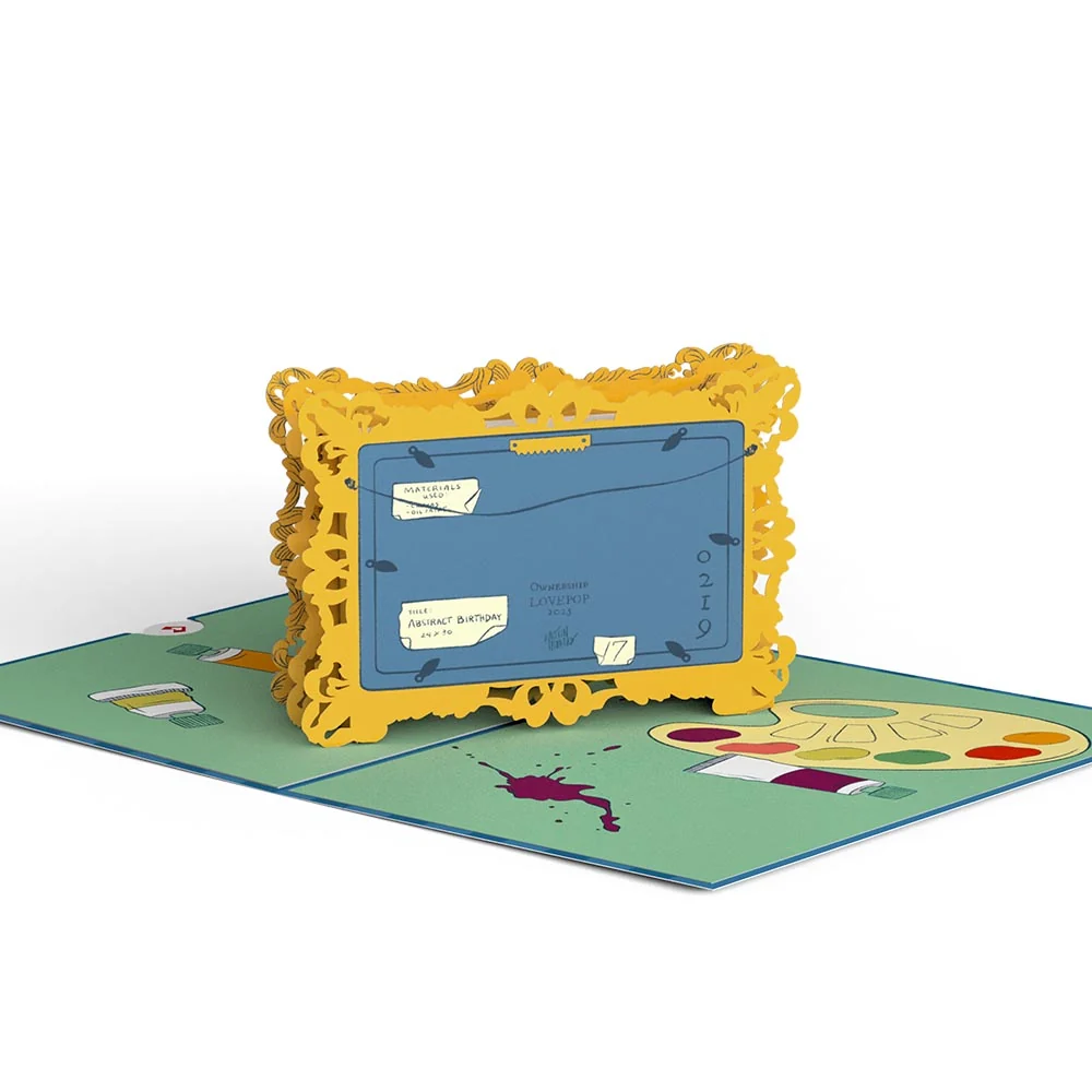 Lovepop Happy Birthday to a True Masterpiece Pop-Up Card - Image 5