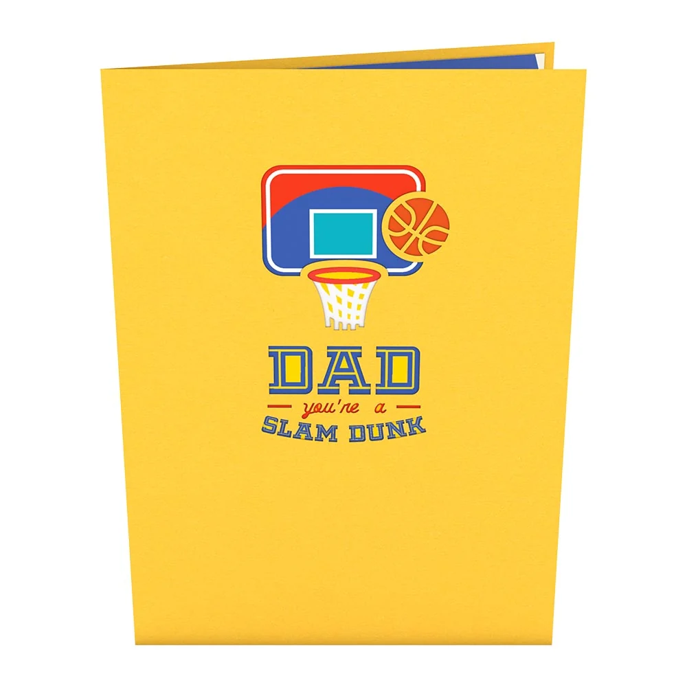 Lovepop Dad's Slam Dunk Pop-Up Card - Image 4