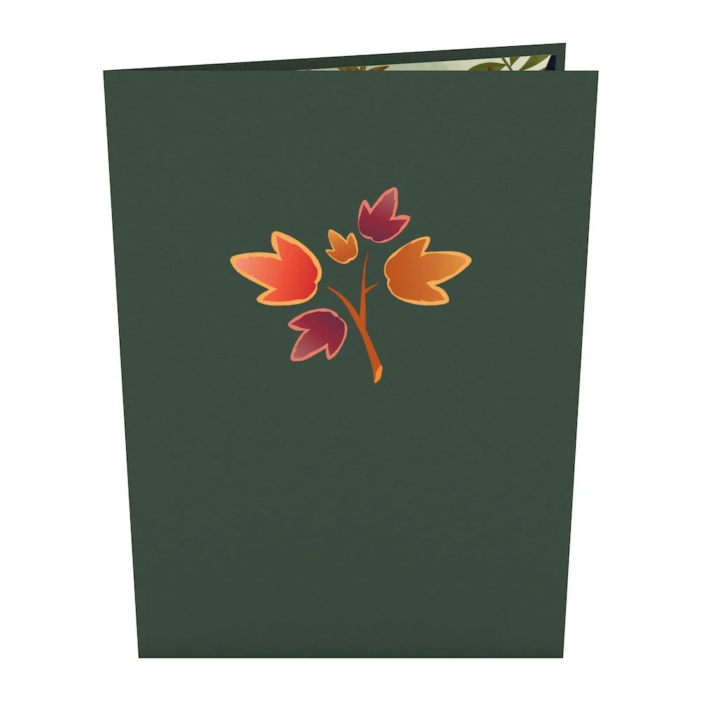 Lovepop Fall Woodland Animal Tree Pop-Up Card - Image 6