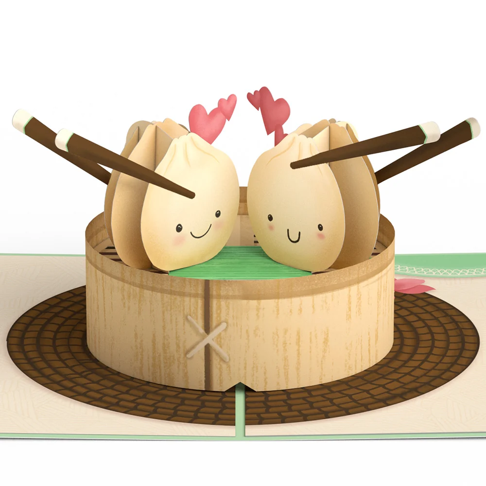 Lovepop You're All That and Dim Sum Pop-Up Card Basket - Image 2
