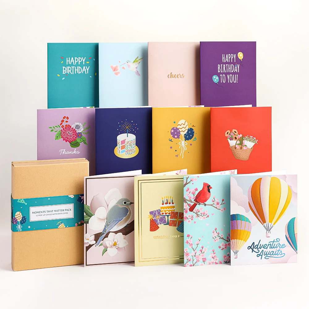 Lovepop Moments That Matter Box Set (Assorted 12-pack): Paperpop Card — SKU SB-41A7AF-FBE73F26D0B518 - Image 3