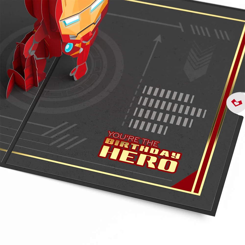 Lovepop Marvel’s Avengers Iron Man Birthday Pop-Up Card - Image 2
