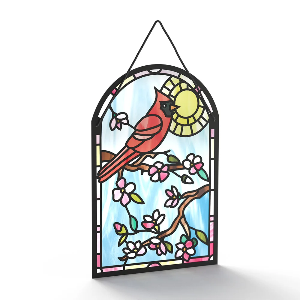 Lovepop Sending Sunshine Cardinal Suncatcher Card - Image 3