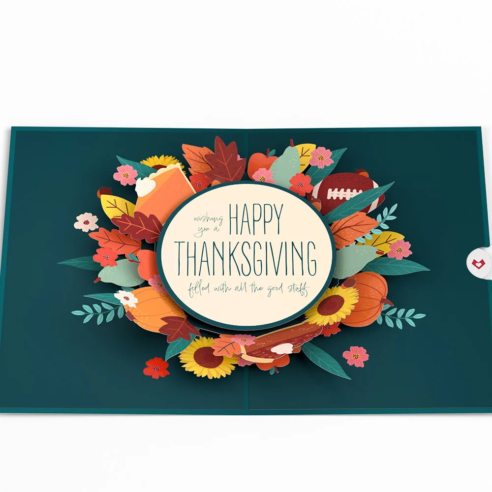 Lovepop All the Good Stuff Thanksgiving Pop-Up Card - Image 4