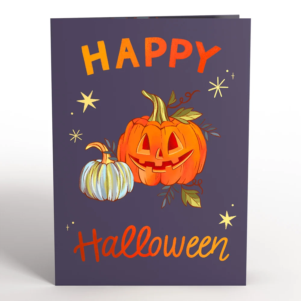 Lovepop Happy Halloween Pumpkin Light-Up Pop-Up Card - Image 5