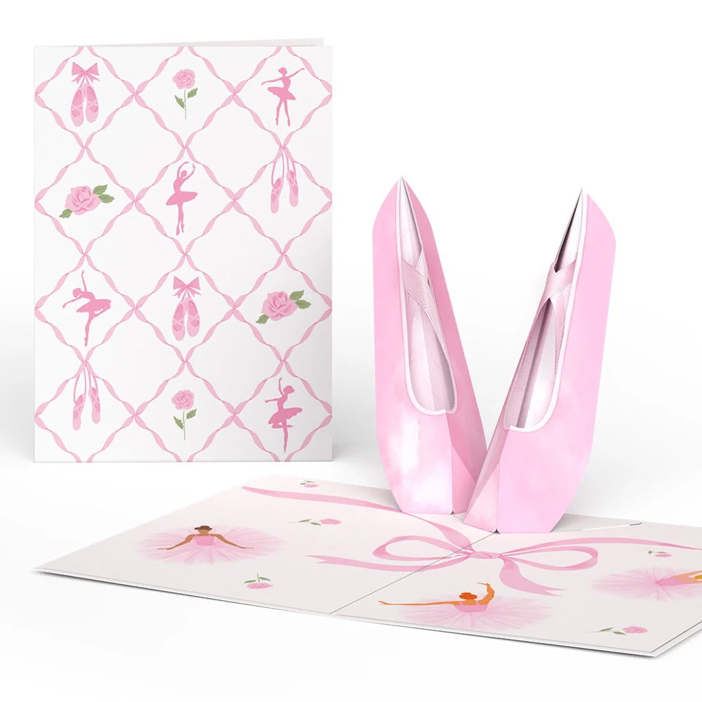 Lovepop Ballet Slippers Pop-Up Card