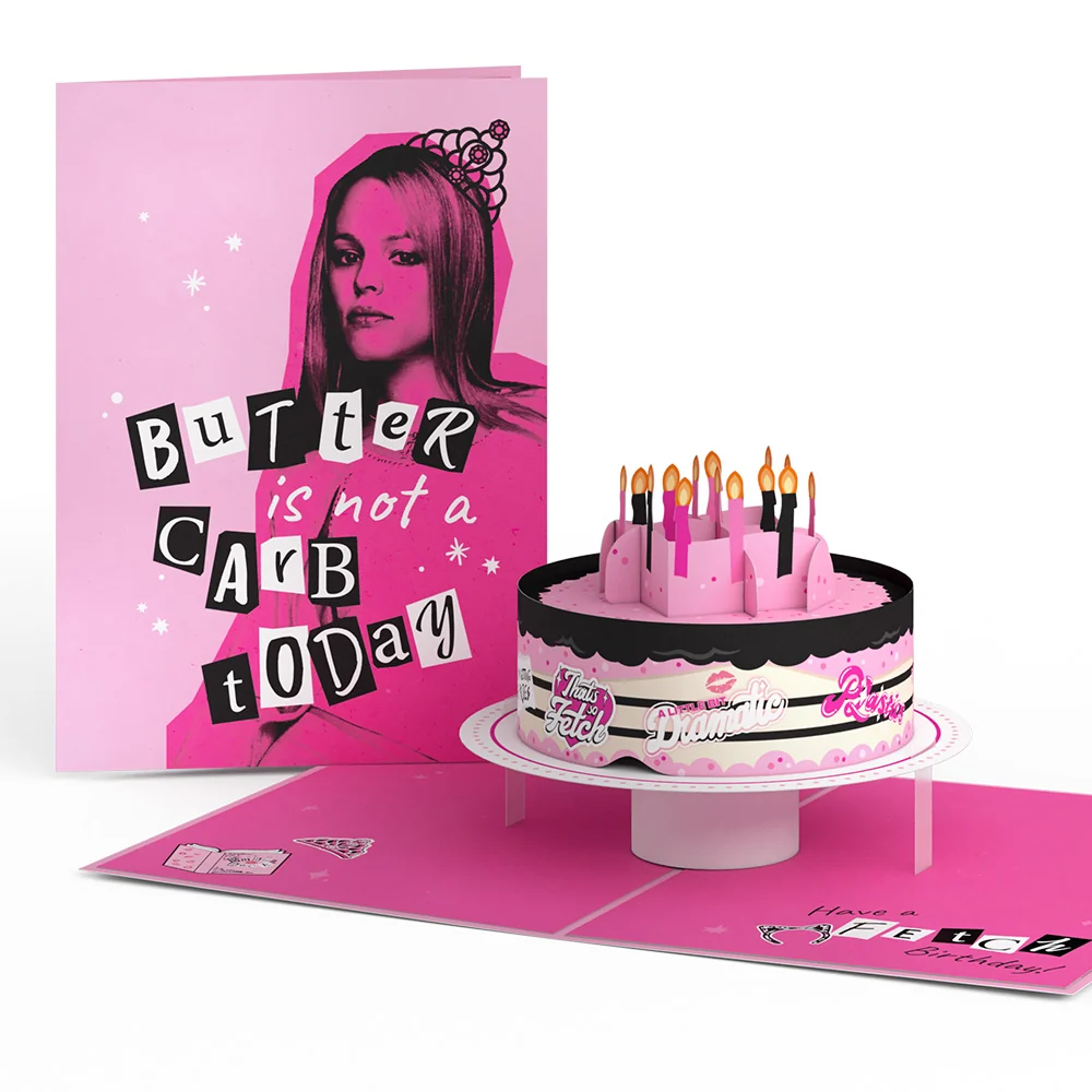 Lovepop Mean Girls Fetch Birthday Pop-Up Card