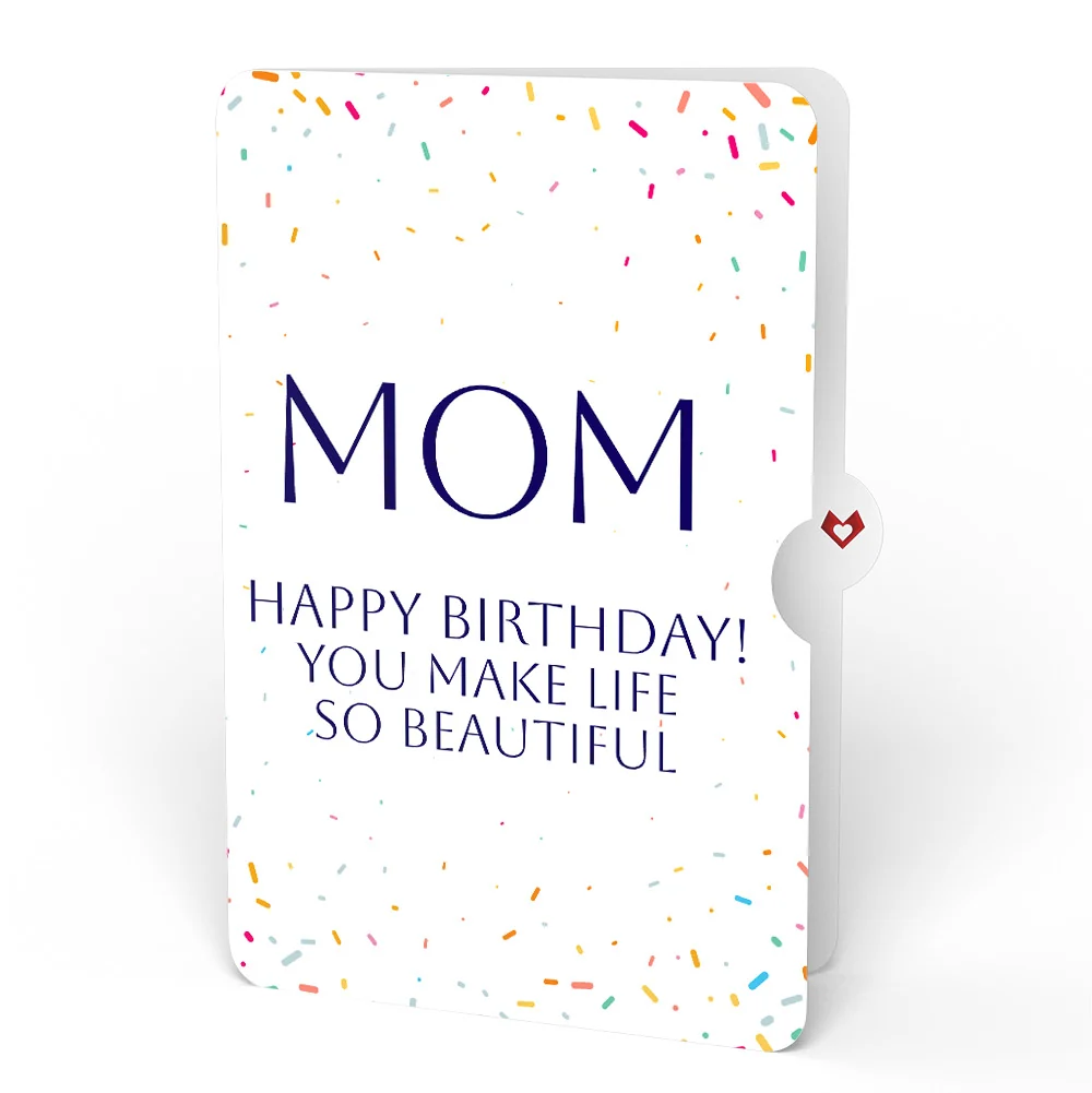 Lovepop Wishing You a Happy Birthday Music and Lights Pop-Up Card and Beautiful Life Sentiment Set for Mom - Image 4