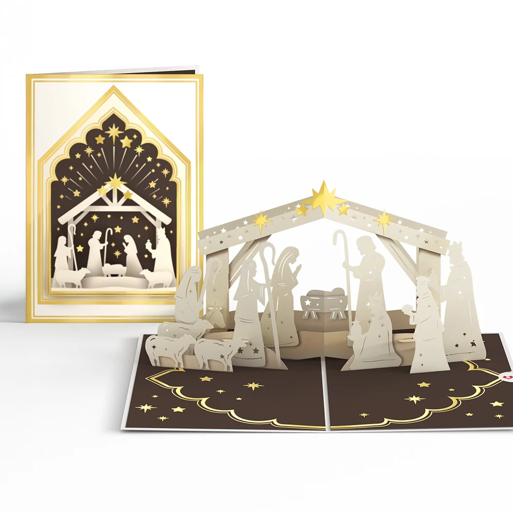 Lovepop Religious Christmas 3-Pack Glass - Image 4