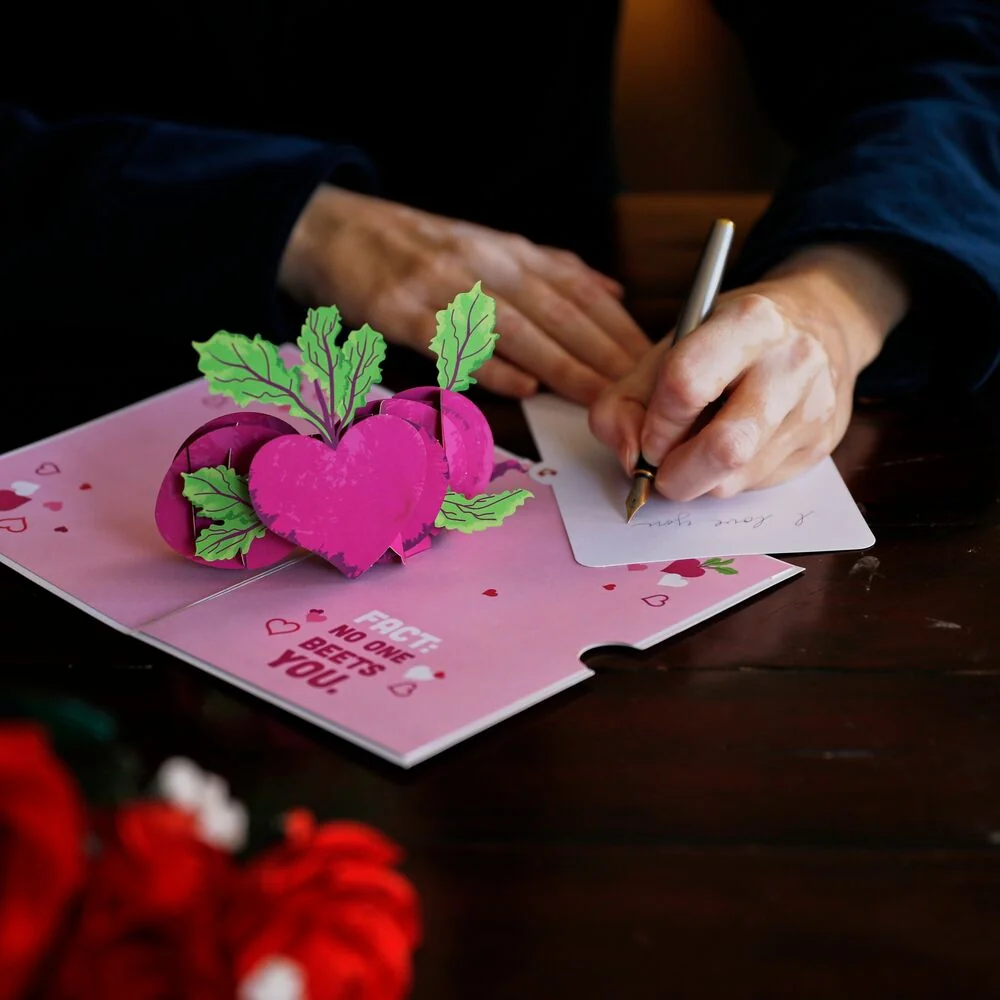 Lovepop The Office No One Beets You Valentine Pop-Up Card - Image 5