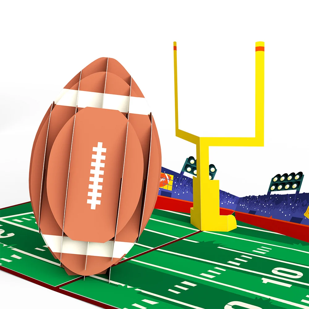 Lovepop Football Touchdown Pop-Up Card - Image 2