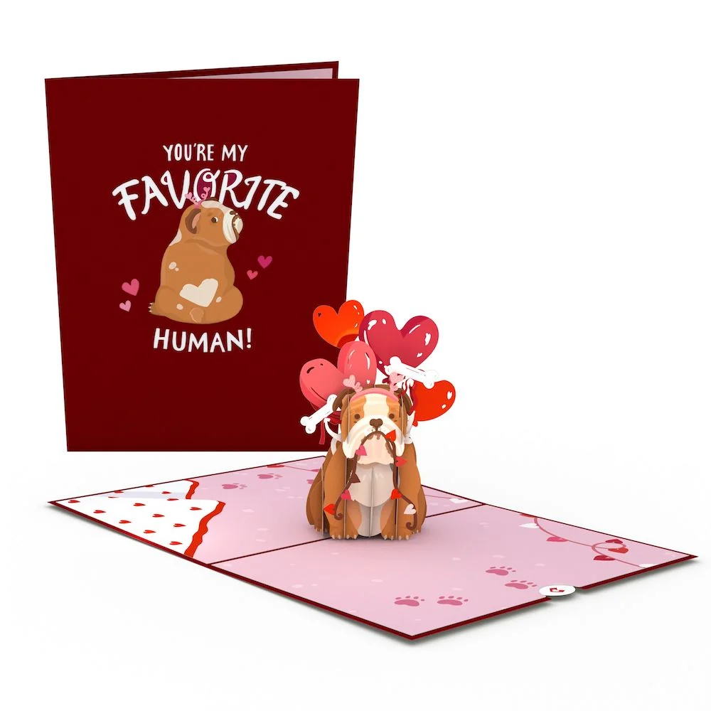 Lovepop You’re My Favorite Human Pop-Up Card