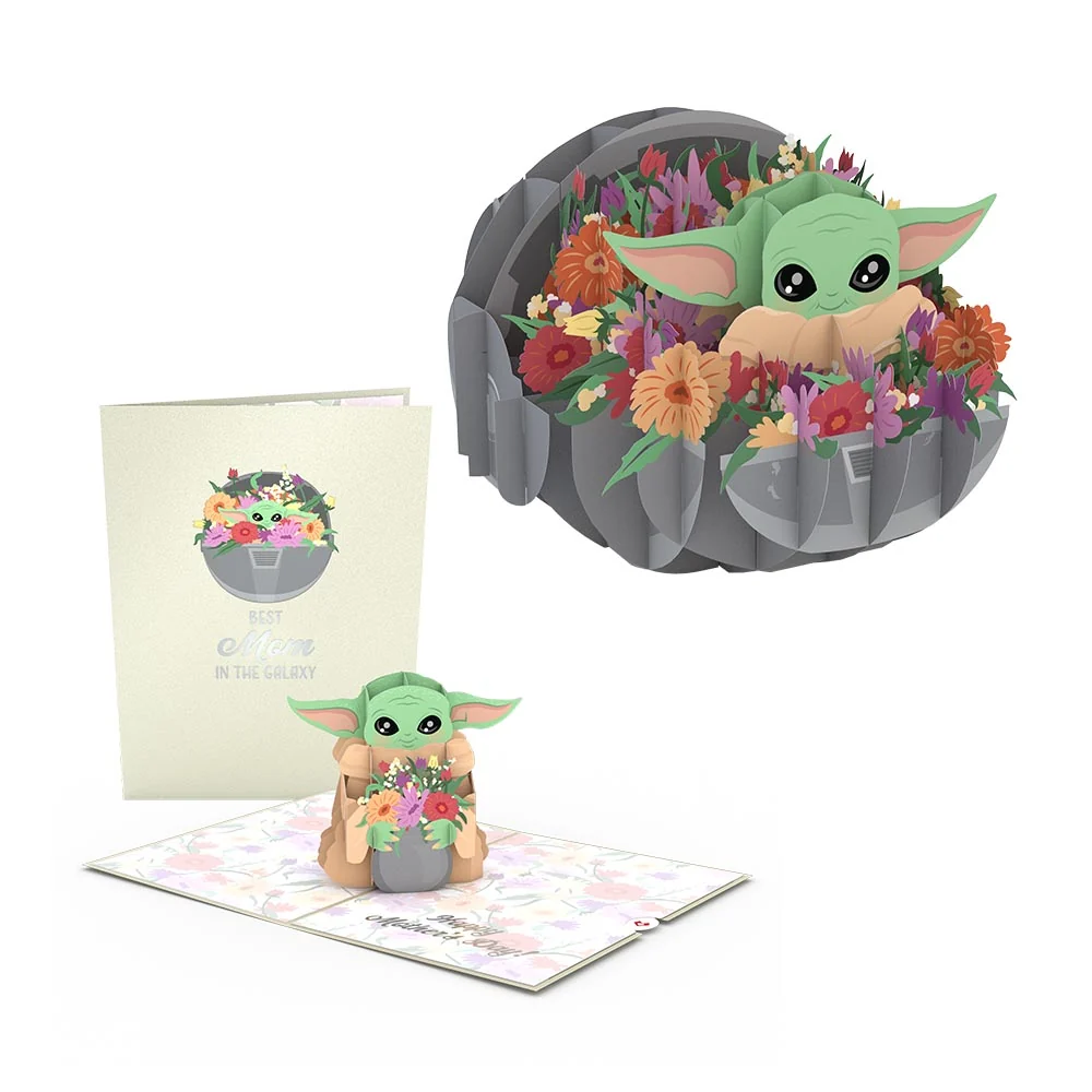 Lovepop Star Wars The Mandalorian Grogu Floral Mother’s Day Bundle - Image 2