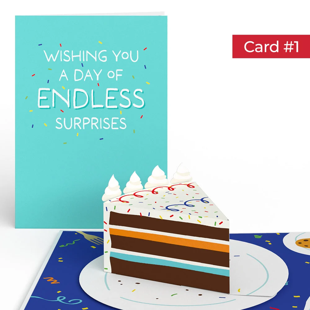 Lovepop Happy Birthday Endless Surprises 4-in-1 Nesting Card - Image 3
