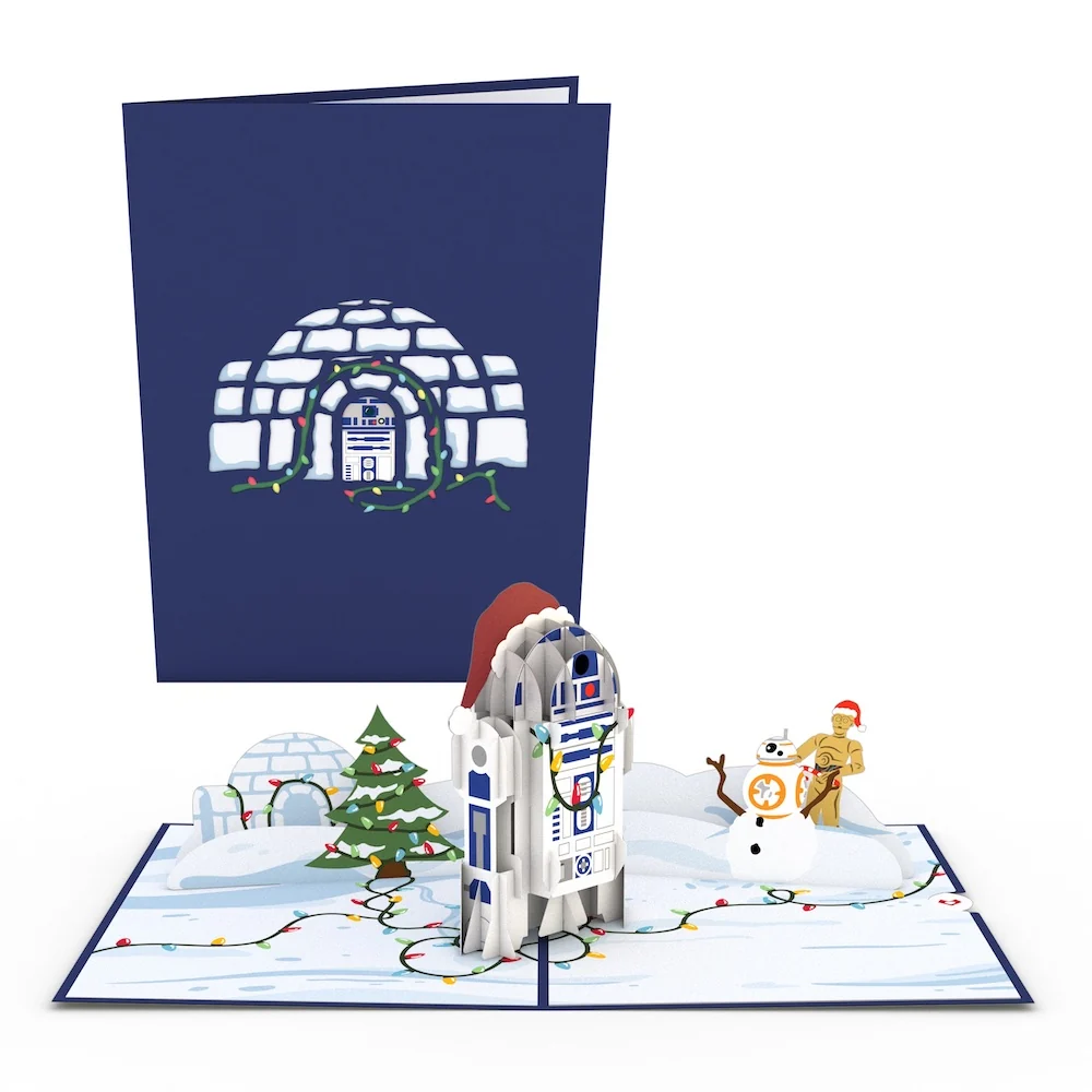 Lovepop Star Wars Festive R2-D2 Pop-Up Card
