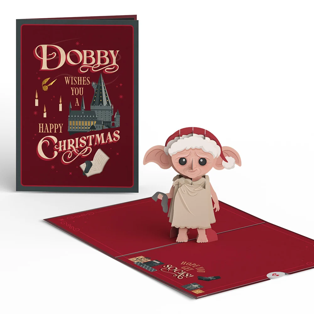 Lovepop Harry Potter Dobby Christmas Pop-Up Card