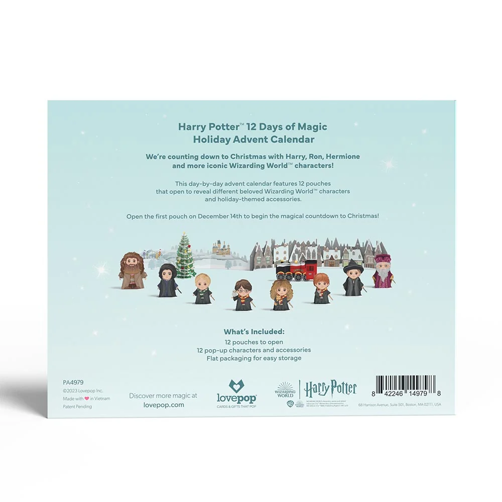 Lovepop Harry Potter 12 Days Of Magic Holiday Advent Calendar - Image 12