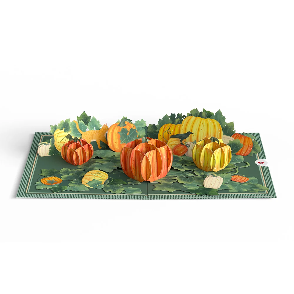 Lovepop Happy Fall Pumpkin Patch Pop-Up Card - Image 4