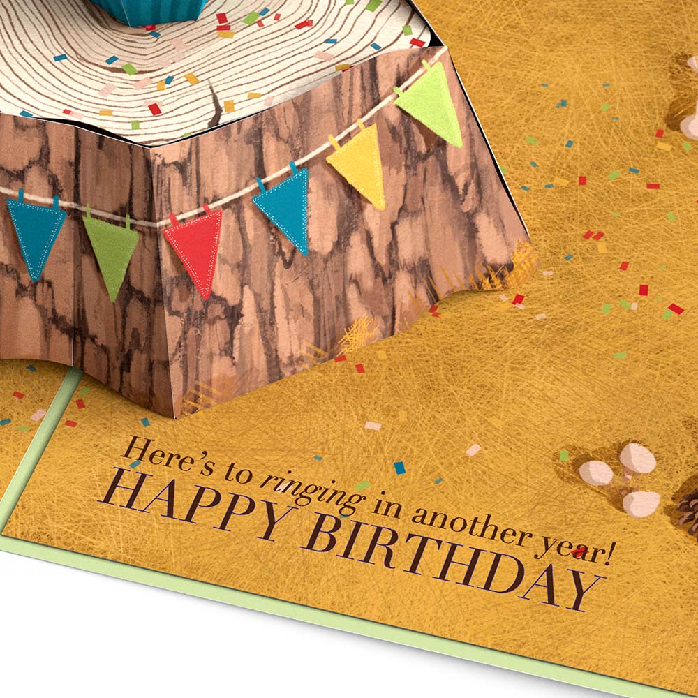 Lovepop Ringing In Another Year Birthday Pop-Up Card - Image 3
