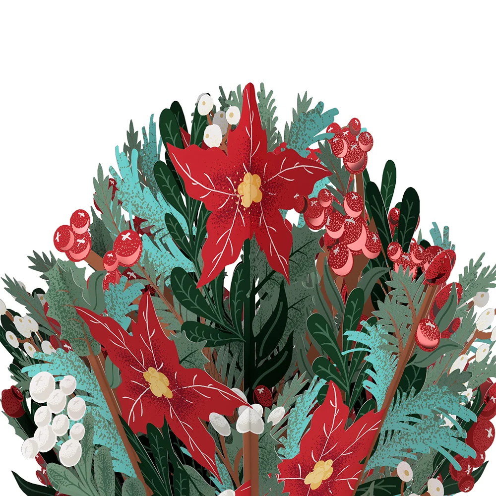 Lovepop Disney's Mickey Mouse Festive Cheer Flower Buds Bouquet - Image 3