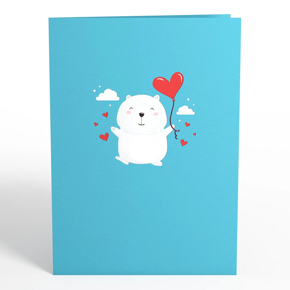 Lovepop Love Bear Pop-Up Card - Image 4