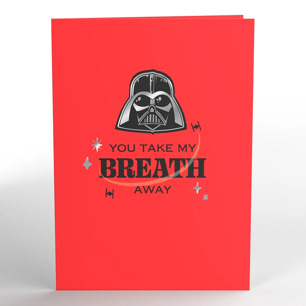 Lovepop Star Wars Darth Vader Take My Breath Away Valentine Pop-Up Card - Image 5