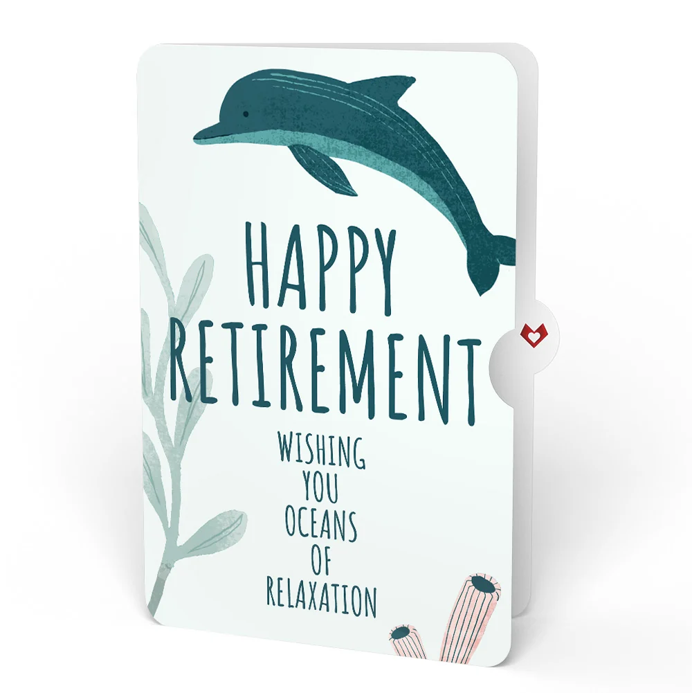 Lovepop Playful Dolphins Retirement Pop-Up Card and Sentiment Set - Image 4