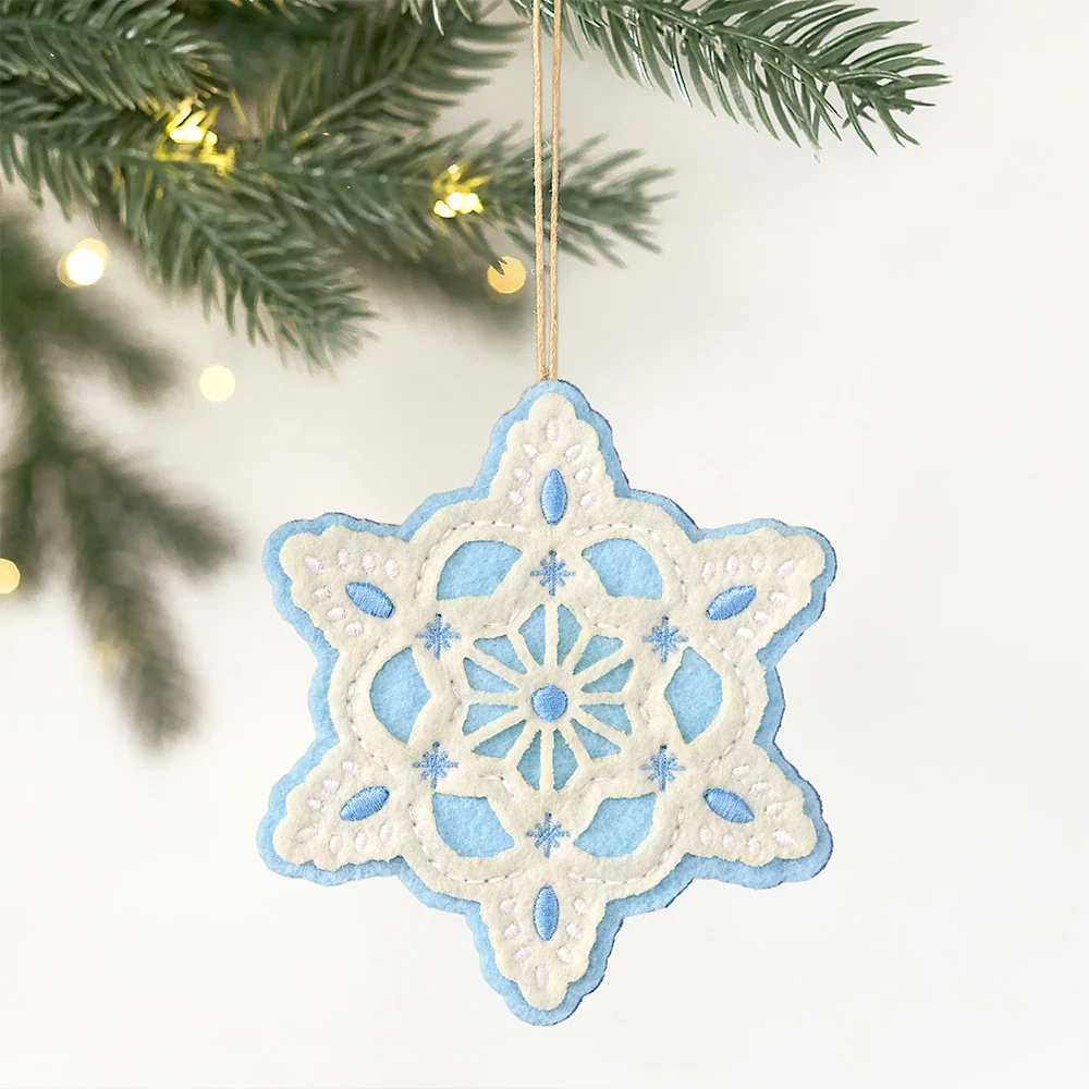 Lovepop Icy Snowflake HeartFelt Charm Card