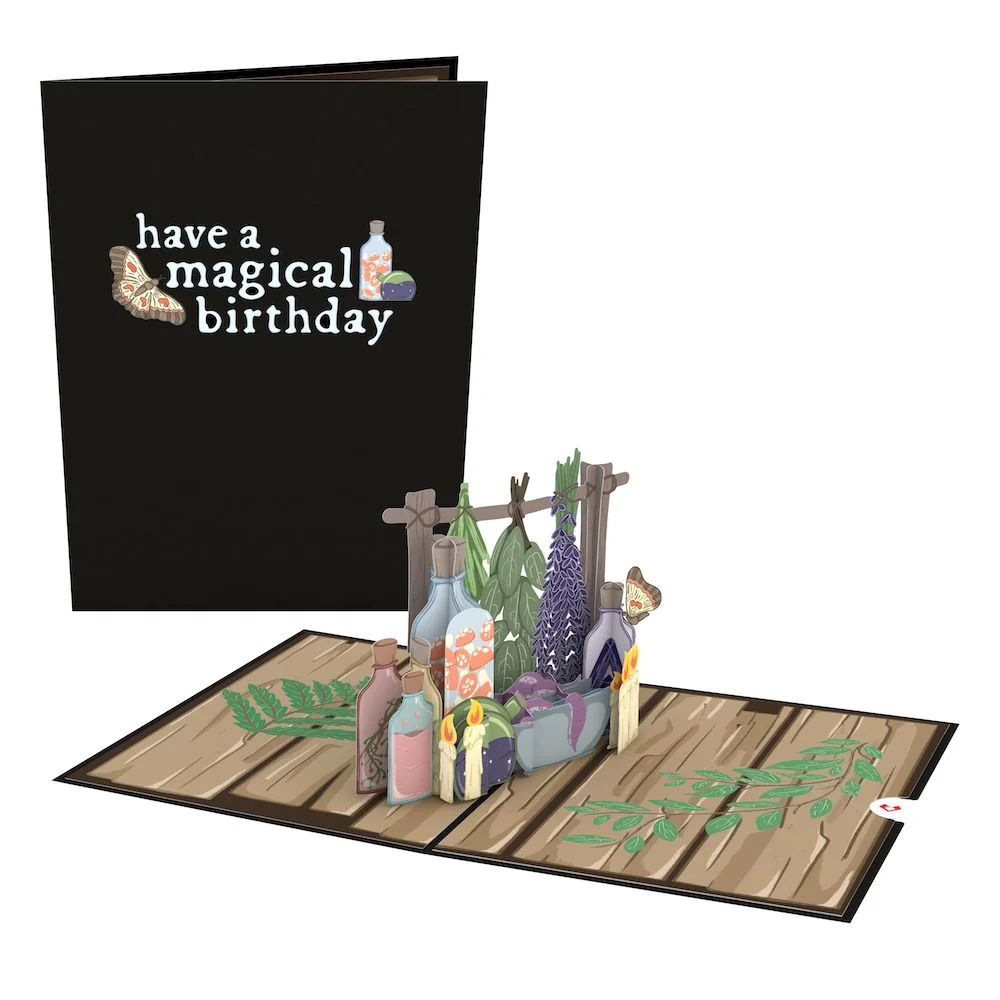 Lovepop Magical Birthday Potions Pop-Up Card Bottle