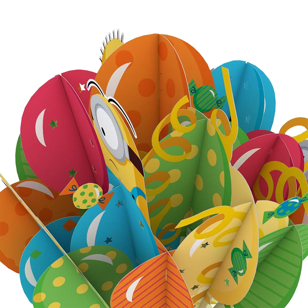 Lovepop Despicable Me Minions Birthday Balloon Bouquet Vase - Image 2