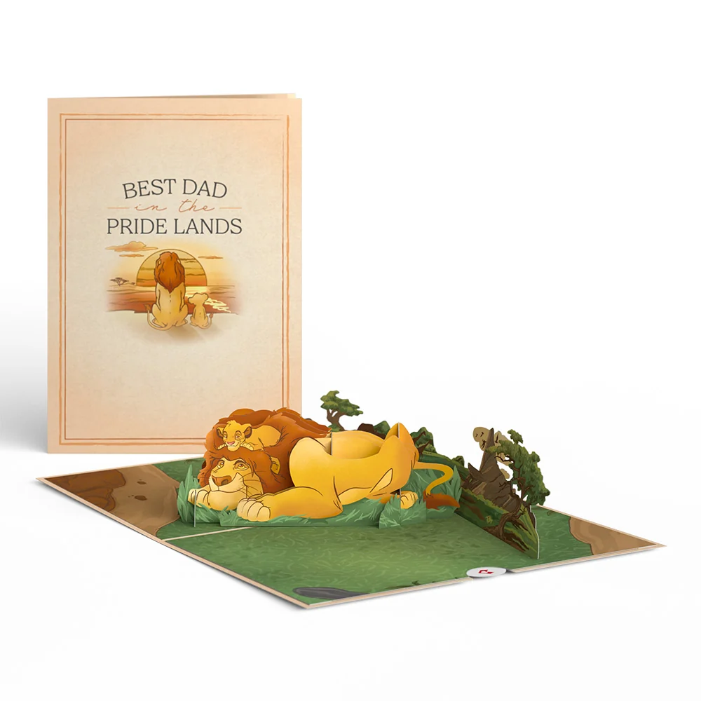 Lovepop Disney's The Lion King Best Dad in the Pride Lands Pop-Up Card