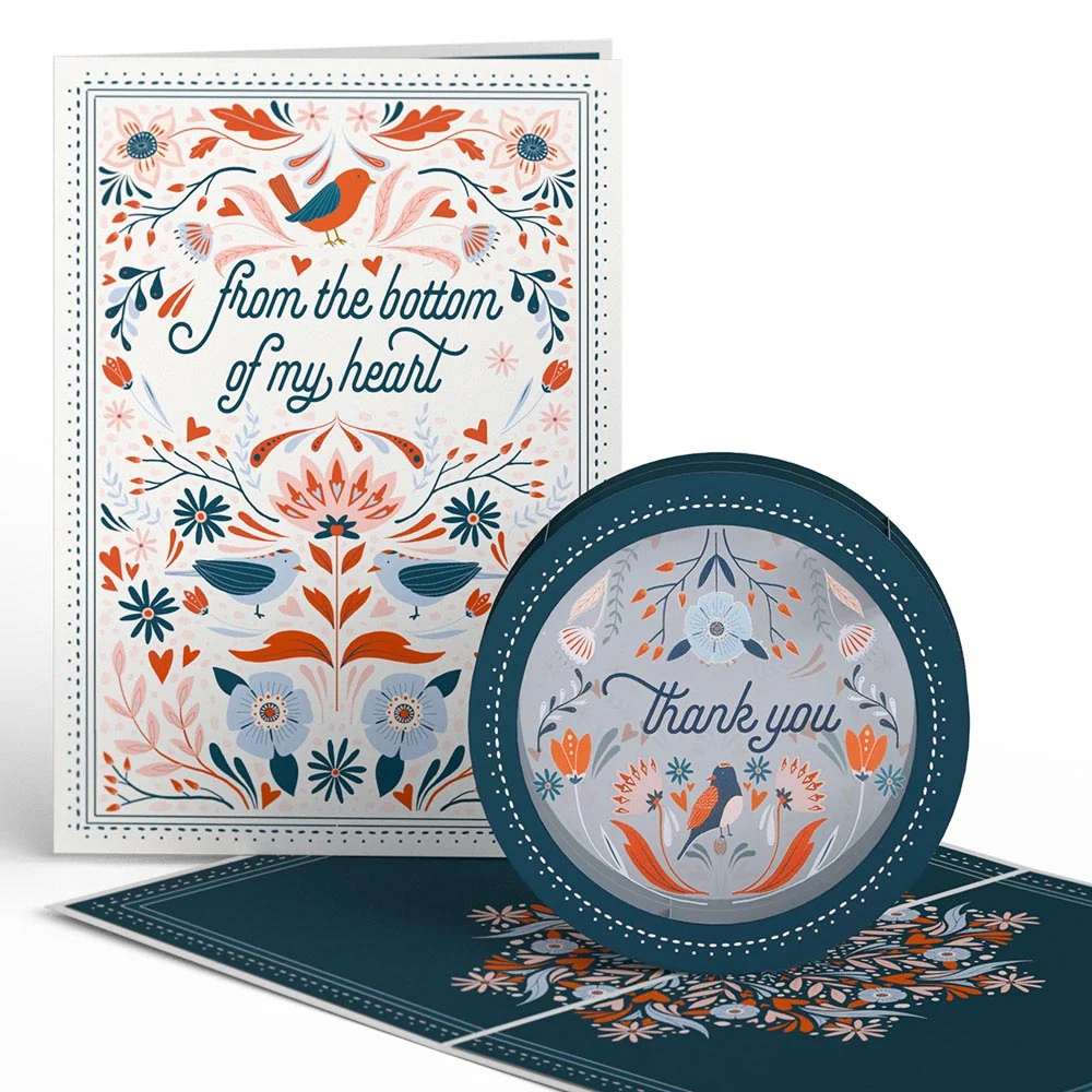 Lovepop Heartfelt Thank You Pop-Up Card