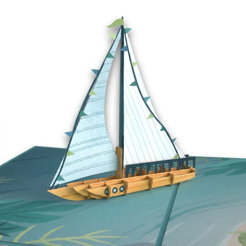 Lovepop Set Sail Father's Day Pop-Up Card and Sentiment Set - Image 3