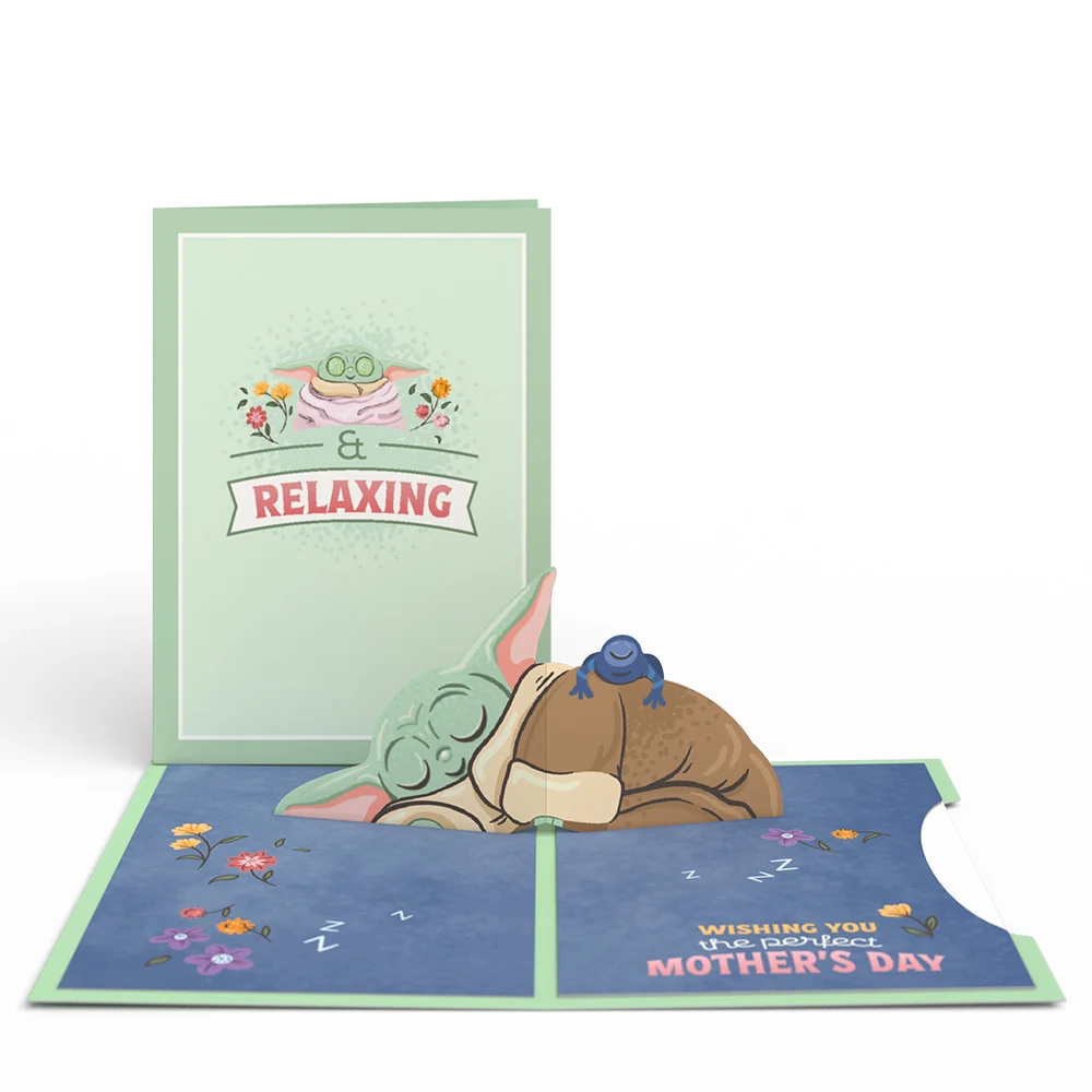 Lovepop Star Wars The Mandalorian Grogu Mother’s Day Favorite Things 4-in-1 Nesting Card - Image 10