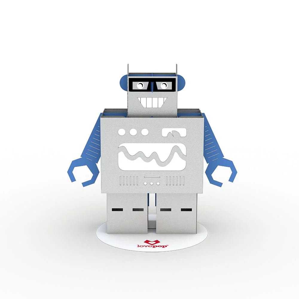 Lovepop Stickerpop: Robot (5-Pack) - Image 3