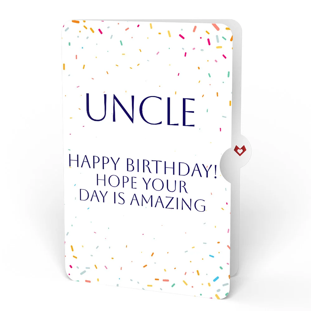 Lovepop Wishing You a Happy Birthday Music and Lights Pop-Up Card and Sentiment Set for Uncle - Image 4