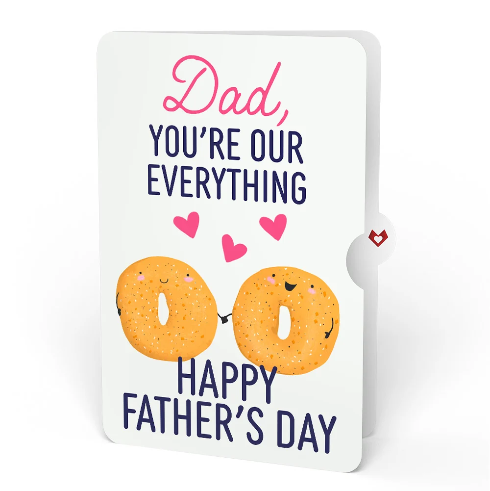 Lovepop You Are My Everything Bagel Father’s Day Pop-Up Card and Everything Bagels Sentiment Set for Dad Plate - Image 4